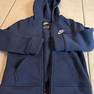 Toddler Nike Navy Zip Hoodie